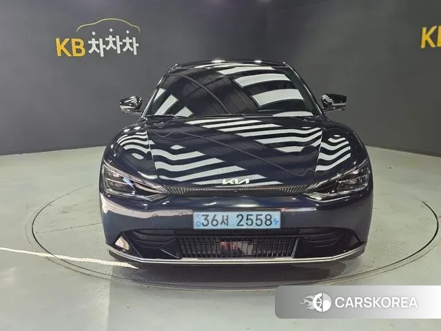 Kia EV6 2021 Синий из Кореи