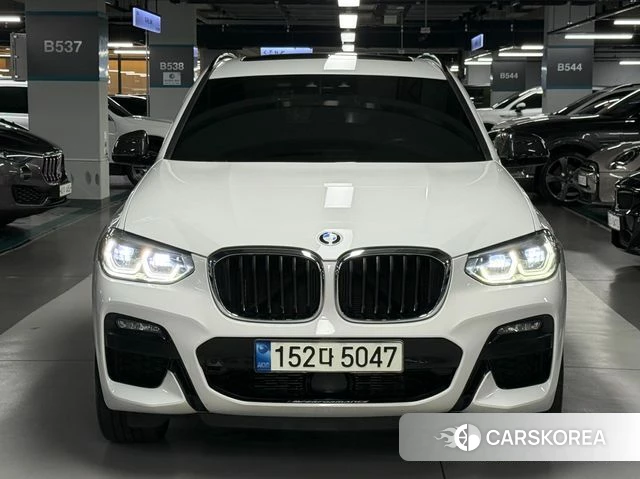 BMW X3 (G01) 2021 Белый из Кореи
