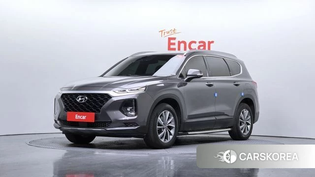 Hyundai Santa Fe TM 2018 Серый из Кореи
