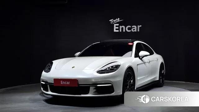 Porsche Panamera (971) 2018 Белый из Кореи