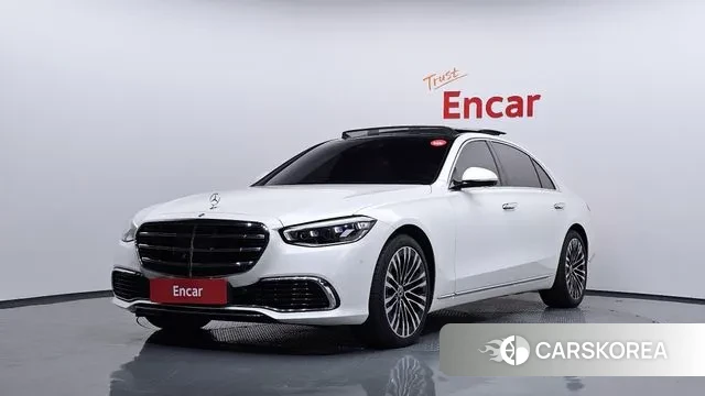 Mercedes-Benz S-Class W223 2023 Белый из Кореи