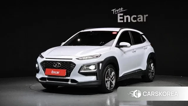 Hyundai Kona 2019 Белый из Кореи