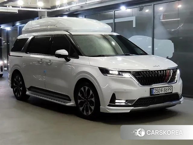 Kia Carnival 4th generation 2021 Белый из Кореи