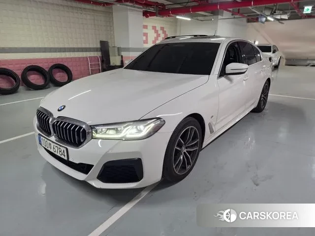 BMW 5 Series (G30) 2021 Белый из Кореи