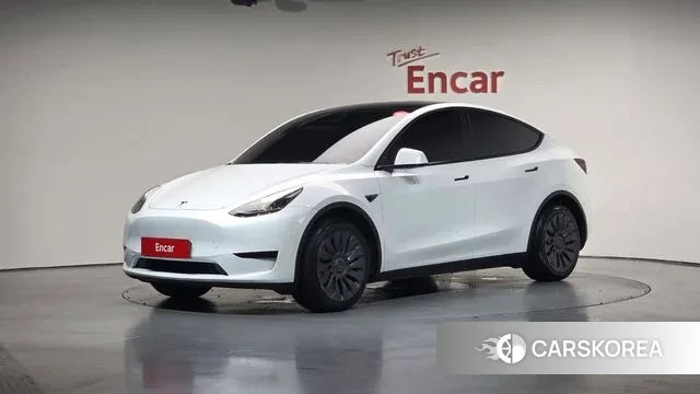 Tesla Model Y 2024 Белый из Кореи