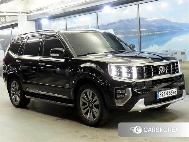 Kia Mohave Master 2021 Черный из Кореи