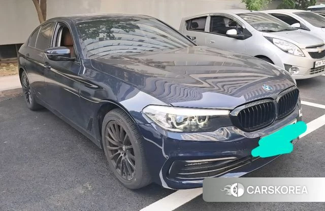 BMW 5 Series (G30) 2020 Синий из Кореи