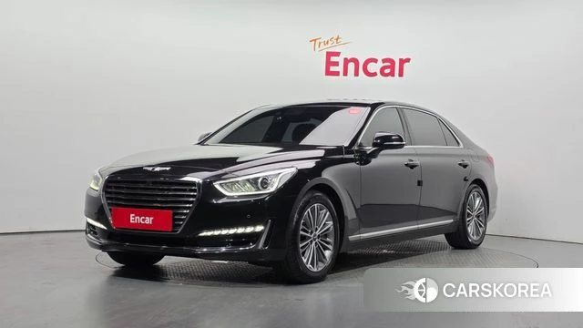 Genesis EQ900 2018 Черный из Кореи