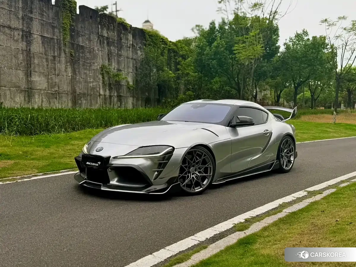 Toyota Supra 2022 Silver/gray из Китая