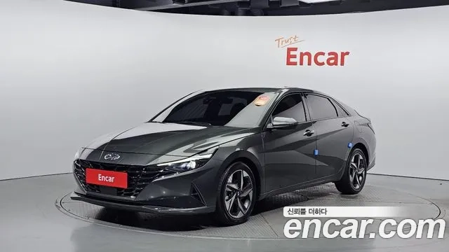 Hyundai Avante (CN7) 2021 Серый из Кореи