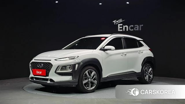Hyundai Kona 2019 Белый из Кореи