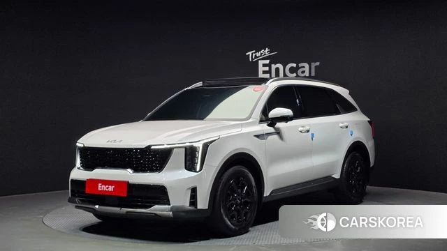 Kia The New Sorento 4th Generation 2023 Белый из Кореи