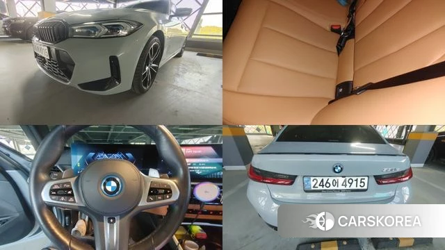 BMW 3 Series (G20) 2023 Серебристо-серый из Кореи