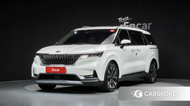 Kia Carnival 4th generation 2021 Белый из Кореи