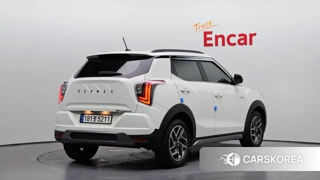 Ssangyong The New Tivoli 2023 Белый из Кореи