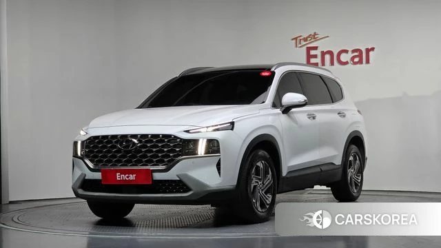 Hyundai The New Santa Fe 2022 Белый из Кореи