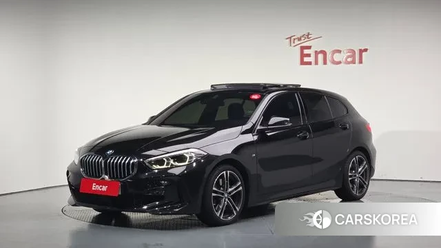 BMW 1 Series (F40) 2023 Черный из Кореи