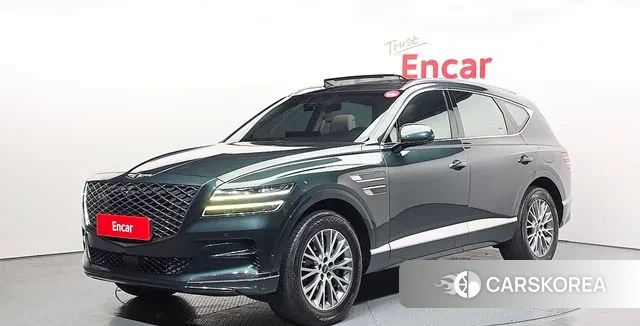 Genesis GV80 2020 Темно-зеленый из Кореи