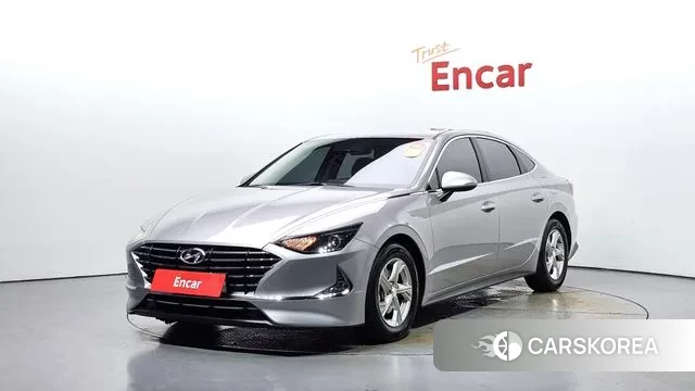 Hyundai Sonata (DN8) 2021 Серебристо-серый из Кореи