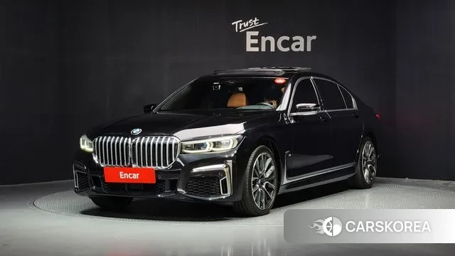 BMW 7 Series (G11) 2020 Черный из Кореи