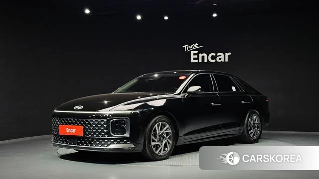 Hyundai Grandeur (GN7) 2023 Черный из Кореи