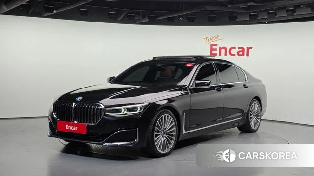 BMW 7 Series (G11) 2022 Черный из Кореи