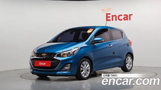 Chevrolet (GM Daewoo) The New Spark 2019 Синий из Кореи