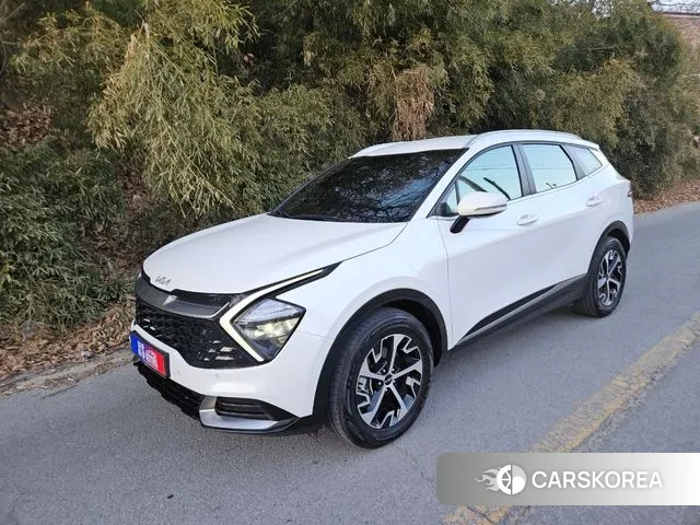 Kia Sportage 5th Generation Hybrid 2024 Белый из Кореи