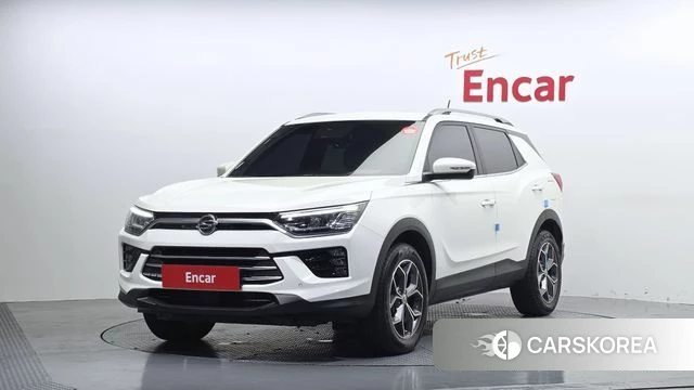 Ssangyong Beautiful Korando 2022 Белый из Кореи