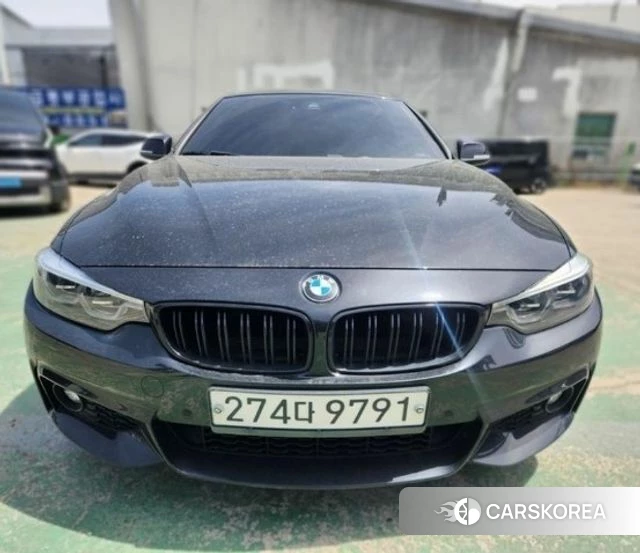 BMW 4 Series (F32) 2018 Черный из Кореи