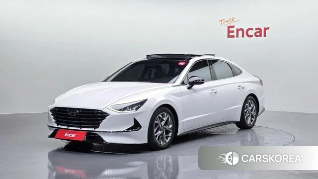 Hyundai Sonata (DN8) 2019 Белый из Кореи