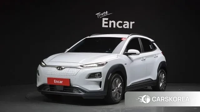 Hyundai Kona Electric 2020 Белый из Кореи