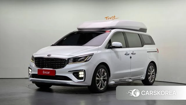 Kia The New Carnival 2019 Белый из Кореи