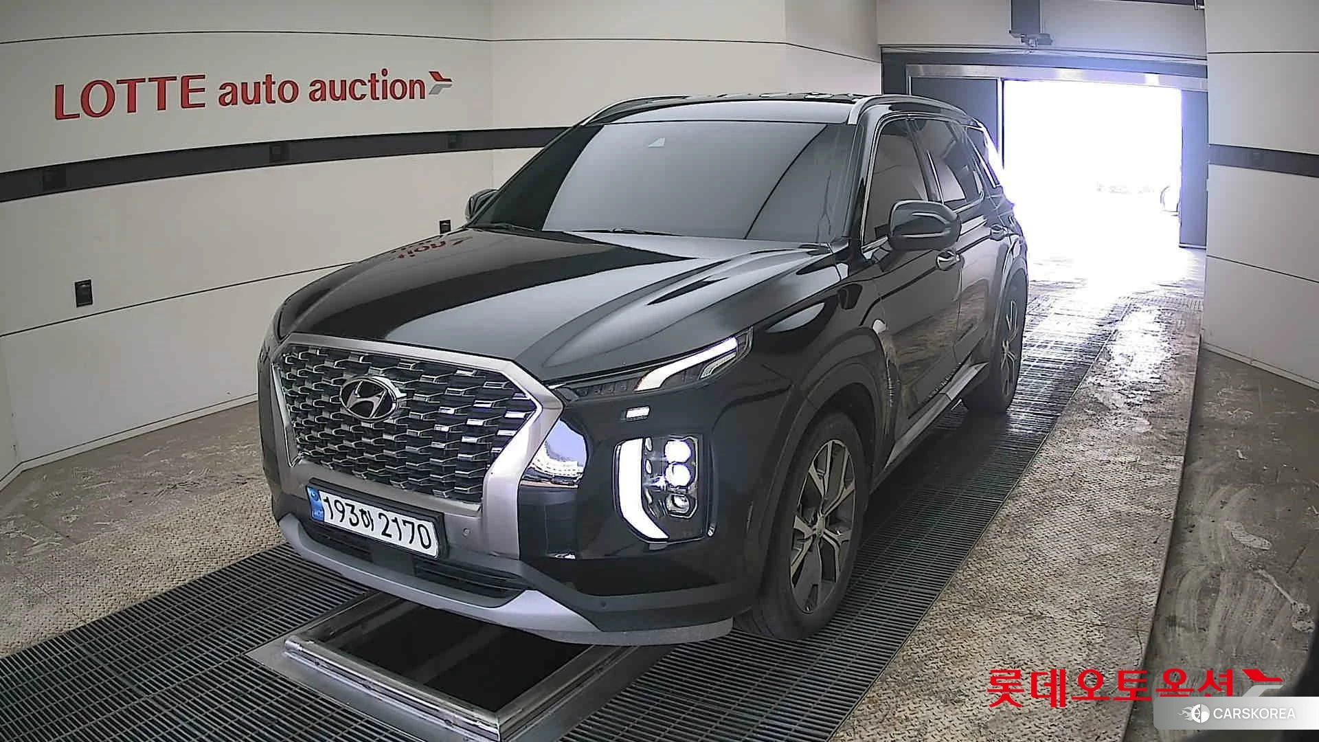 Hyundai Palisade 2022 Abyss Black Pearl из Кореи