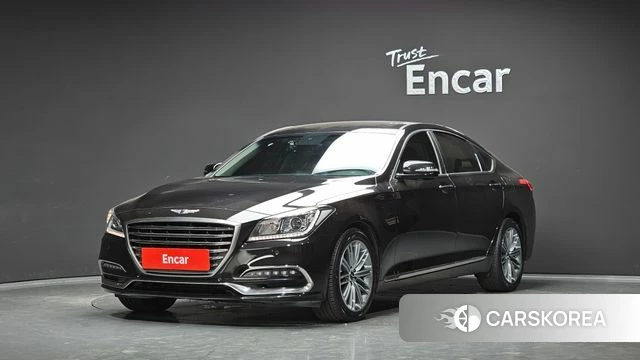 Genesis G80 2018 Черный из Кореи