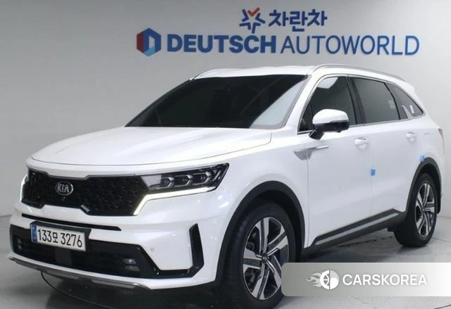 Kia Sorento 4th Generation 2021 Белый из Кореи