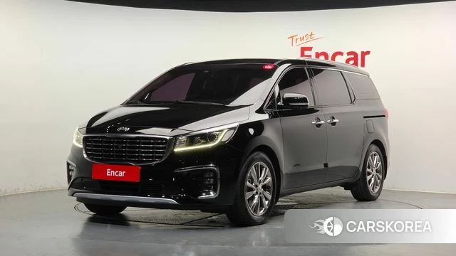 Kia The New Carnival 2018 Черный из Кореи