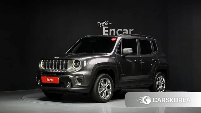 Jeep Renegade 2021 Серый из Кореи