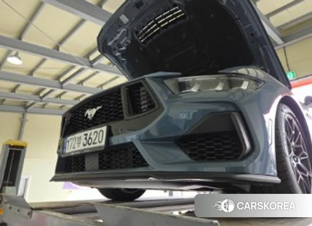 Ford Mustang 7th Generation 2025 Синий из Кореи