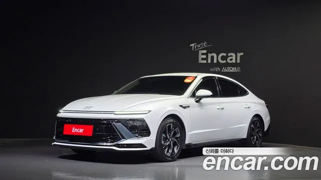 Hyundai Sonata D Edge (DN8) 2023 Белый из Кореи