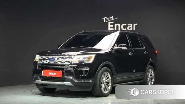 Ford Explorer 2019 Черный из Кореи