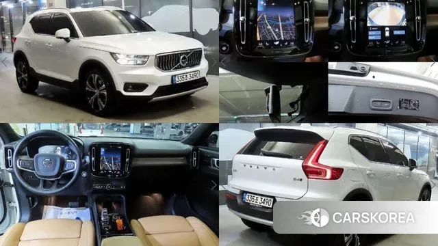Volvo XC40 2021 Белый из Кореи