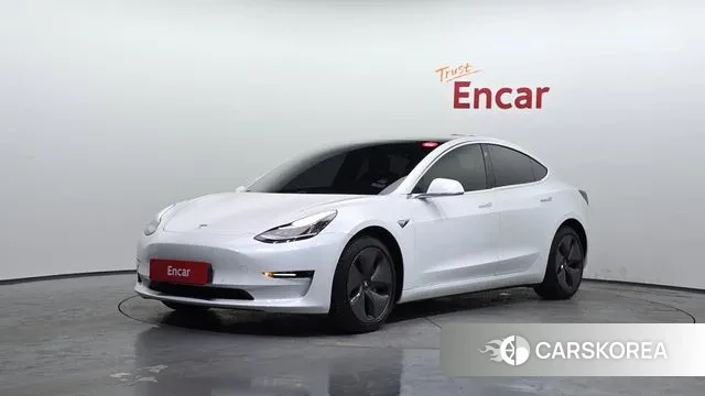 Tesla Model 3 2020 Белый из Кореи