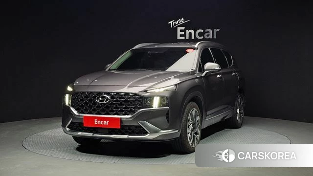 Hyundai The New Santa Fe 2020 Серый из Кореи