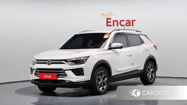 Ssangyong Beautiful Korando 2021 Белый из Кореи