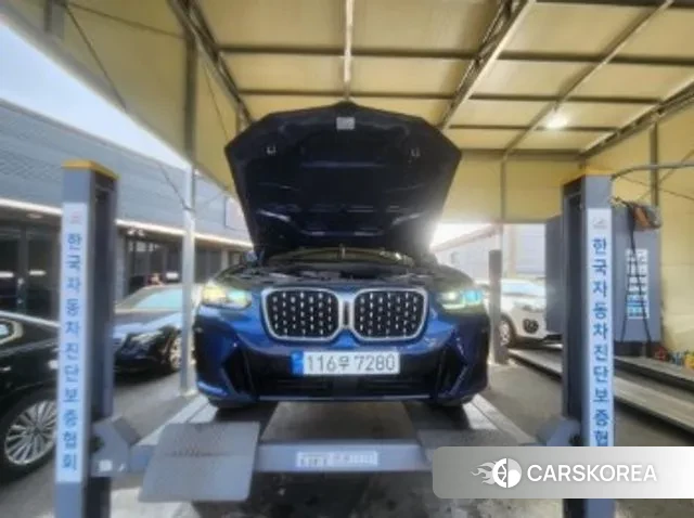 BMW X4 (G02) 2023 Синий из Кореи