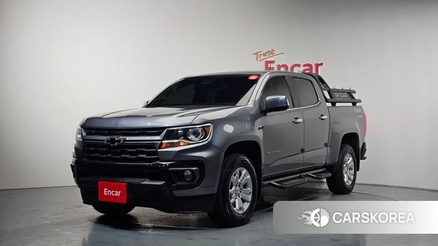 Chevrolet (GM Daewoo) Real New Colorado 2022 Серебристо-серый из Кореи