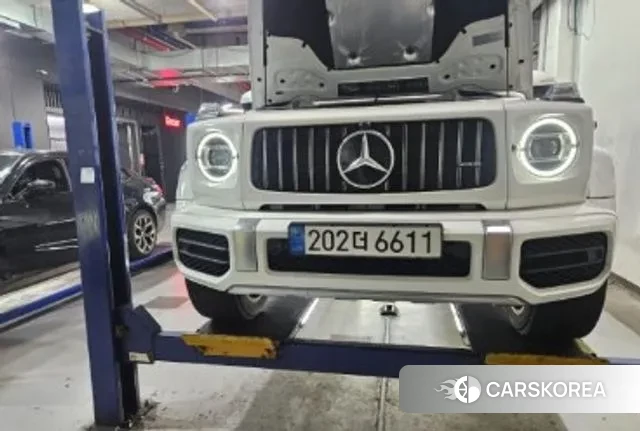 Mercedes-Benz G-Class W463b 2024 Белый из Кореи