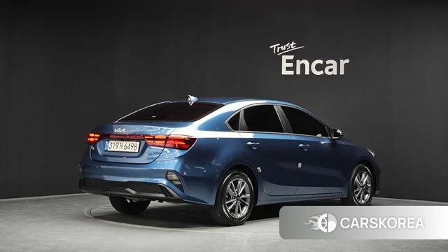 Kia The New K3 2nd generation 2021 Синий из Кореи