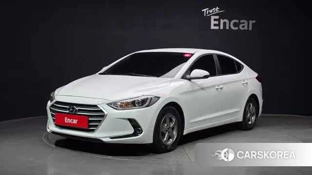 Hyundai Avante AD 2018 Белый из Кореи